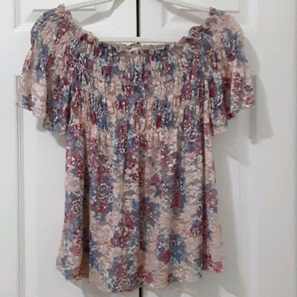 Floral Flowy Top